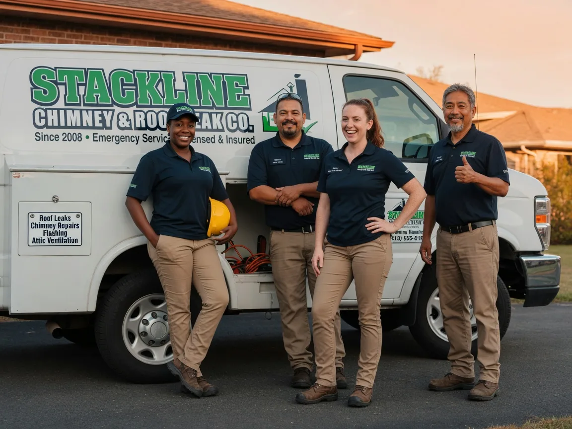 Chimney flashing repair company in Hutchinson, KS
